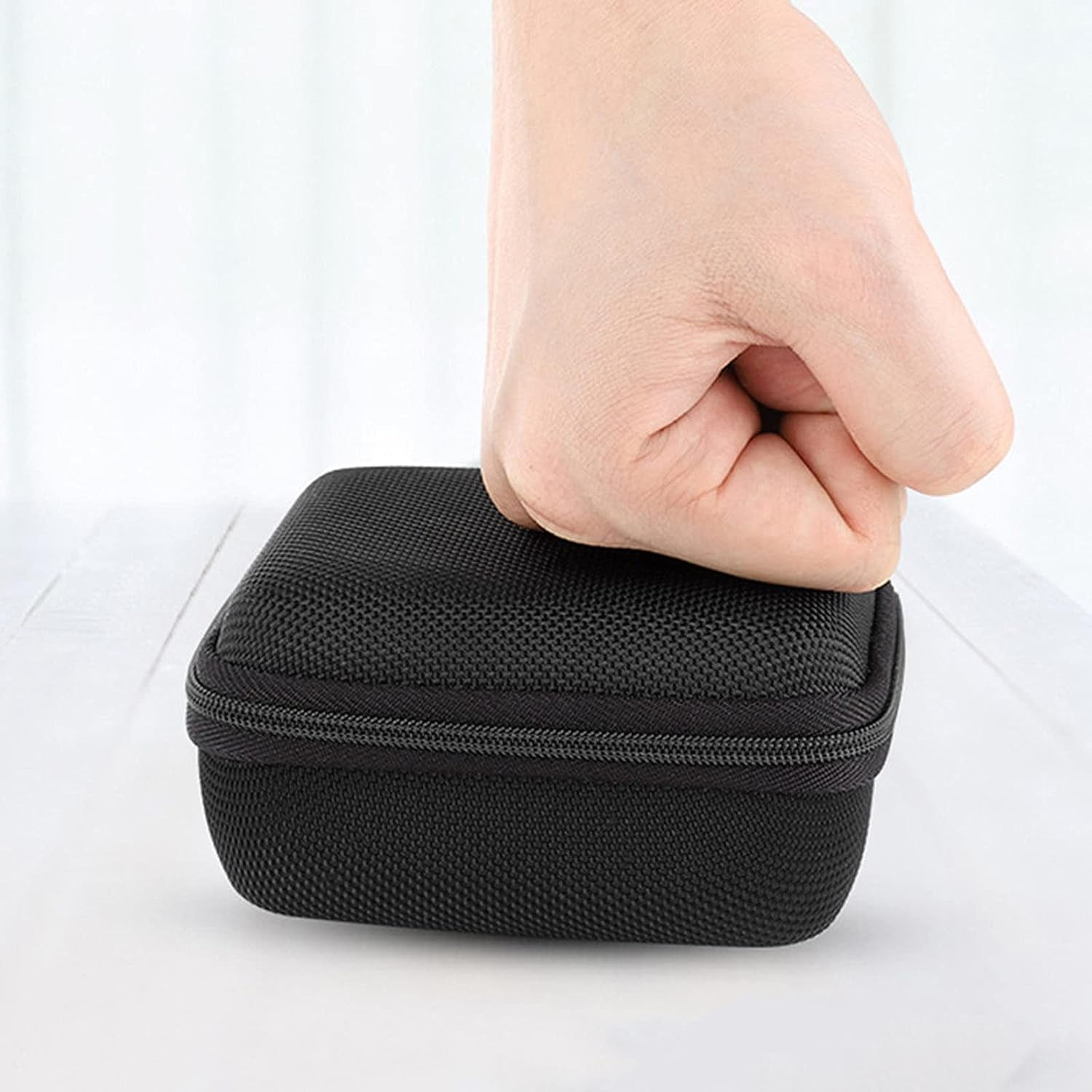 Schicj133Mm Fast Charging Cord Charger - Shockproof Hard EVA Wireless Earphone Storage Pouch Case Compatible with Powerbeats Pro/3 - Black  schicj133mm   