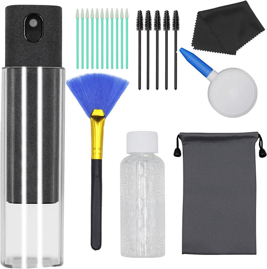 Screen Cleaner, Touchscreen Mist Cleaner - 21 in 1 Screen Cleaning Kit for All Phones, Ipad, Laptop and Tablet Screens- Phone Screen Cleaner Spray and Microfiber Cloth W/50Ml Refillment  YaosiYeen   