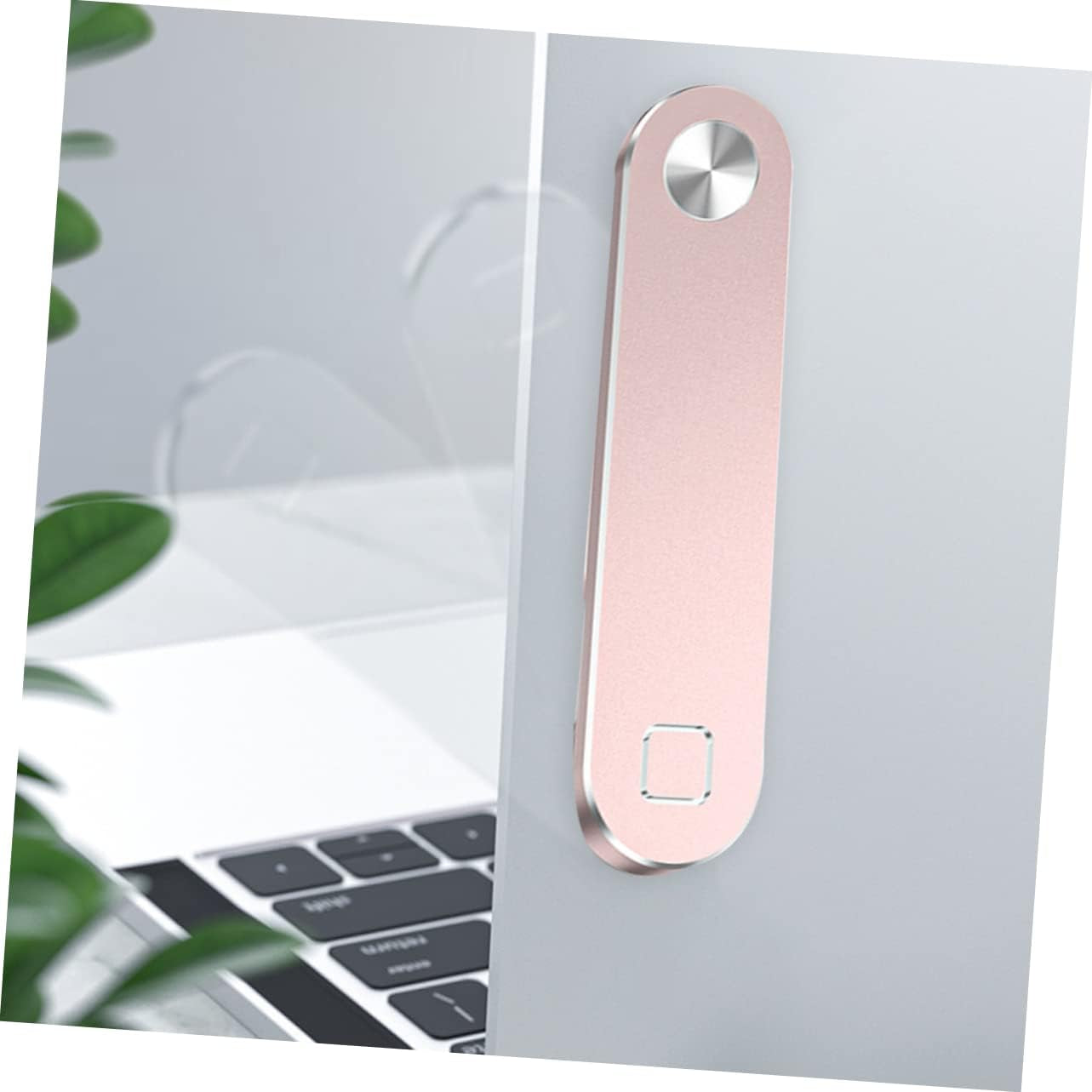 MAGICLULU Flat Expansion Bracket Metal Holder Magnetic Mount Latop Magnetic Phone Rack Magnetic Cell Phone Fixed Clip Mobile Phone Expansion Stand Magnetic Laptop Phone Stands Notebook 1 Set  MAGICLULU   