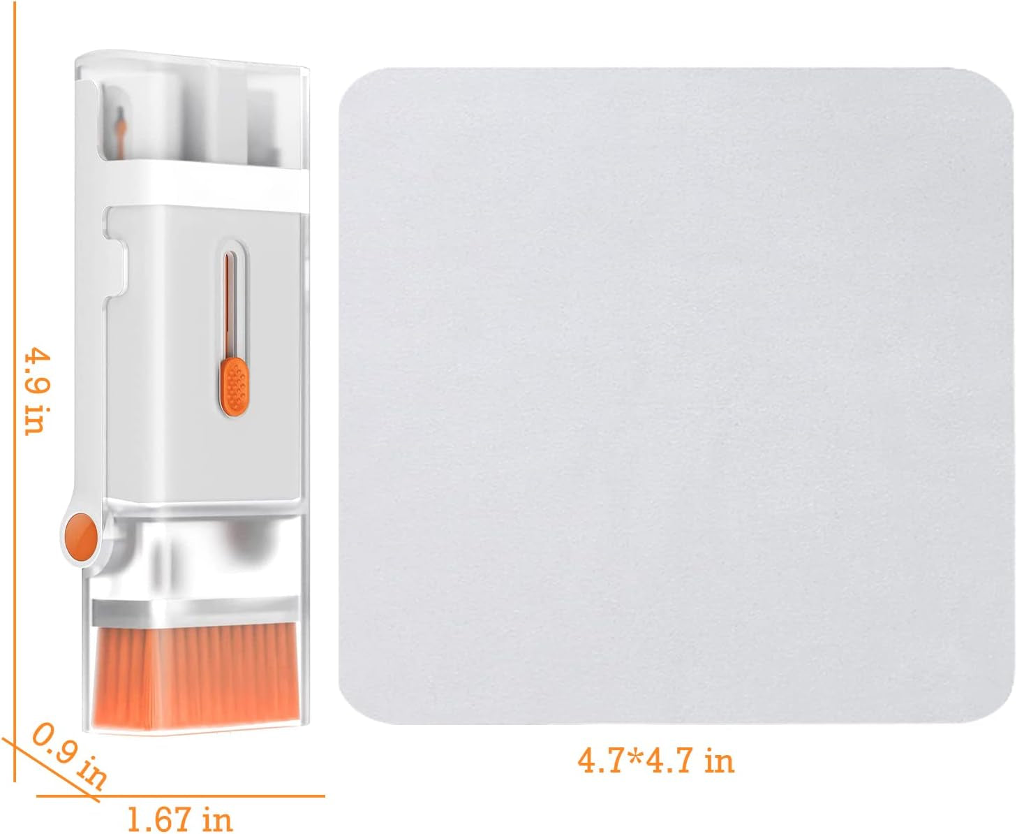 8 in 1 Electronic Cleaning Kit - Keyboard Cleaner, Keyboard Cleaning Kit, Laptop Cleaner, Laptop Cleaning Kit, All in One Electronic Cleaner Kit for Airpods/Laptop/Phone(Can Be Used as a Phone Holder)  huizhoushihuiyangquhongfengyuanmaoyiyouxiangongsi   