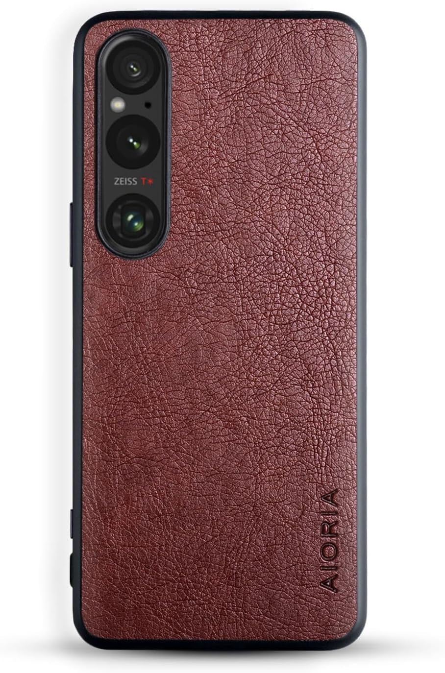 AIORIA Case for Sony Xperia 1 V 6.5" Screen Premium PU Leather Cover Retro Business Design Full Protective Case for Sony Xperia 1 V 5G (Coffee)  AIORIA   