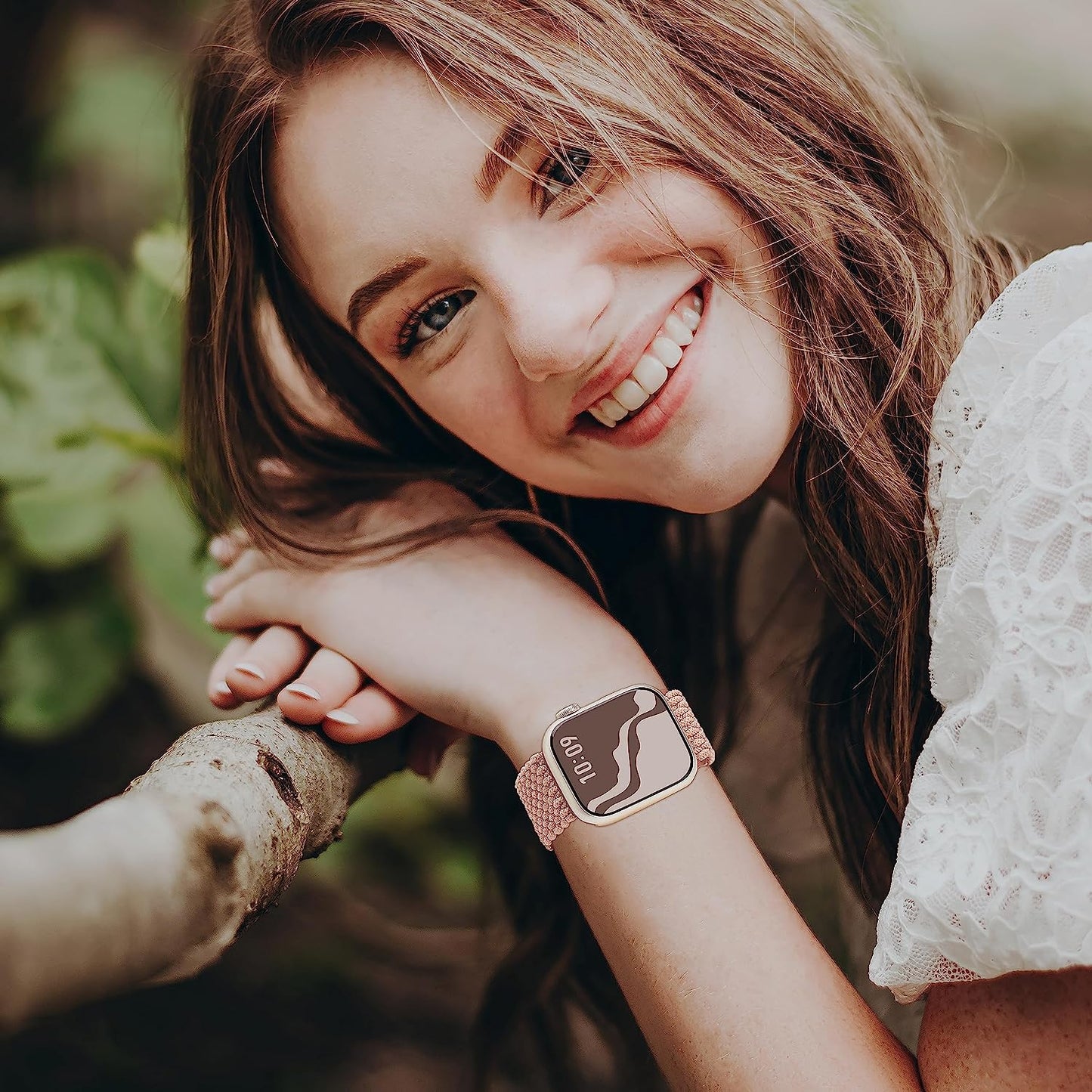 Braided Solo Loop Compatible with Apple Watch Band 38Mm 40Mm 41Mm 42Mm 44Mm 45Mm 49Mm, Stretchy Sport Bands Women Men Elastic Nylon Wristband for Iwatch Series 8 7 6 SE 5 4 3 2 1 Ultra  Suitisbest   