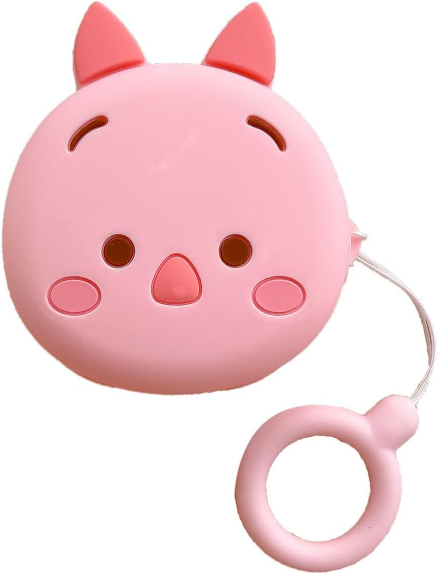 CASEVERSE Cases for Samsung Galaxy Buds2 Pro/Galaxy Buds 2/Galaxy Buds Pro/Galaxy Buds Live, Cute Silicone Anime Shockproof Cover for Girls Boys Teens  CASEVERSE Pig  