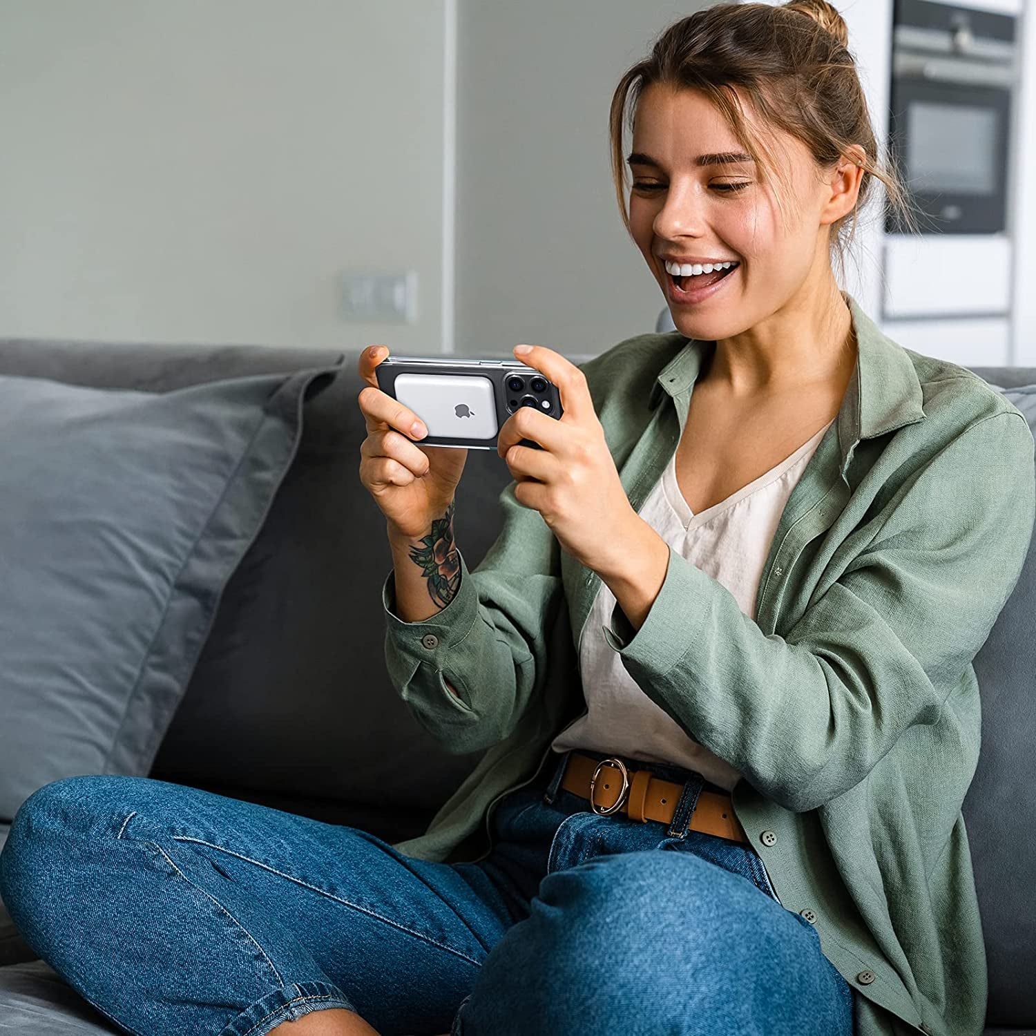 Mkeke for Iphone 14 Pro Max Case Clear Magnetic Version Work with Magsafe Non Yellowing Shockproof Case with Military Grade Protection for Apple Iphone 14 Pro Max 2022  Shenzhen Make Technology Company Limited   