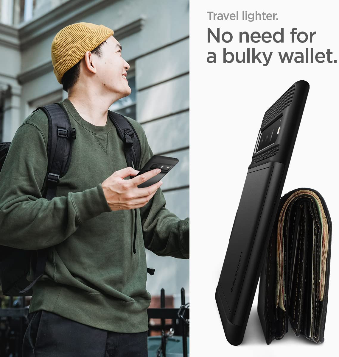 Spigen Slim Armor CS Designed for Google Pixel 6 Pro Case (2021) - Black  Spigen   