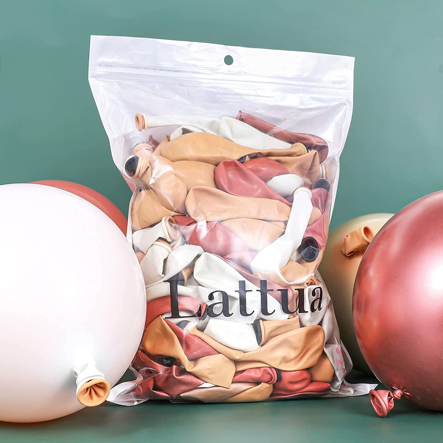 Boho Balloon Garland Arch Kit 147Pcs Blush Pastel Pink Balloon Garland Double Stuffed Dusty Rose Balloon Garland Chrome Rose Gold Balloons for Birthday Baby Shower Bridal Wedding Party Decorations  Lattua   