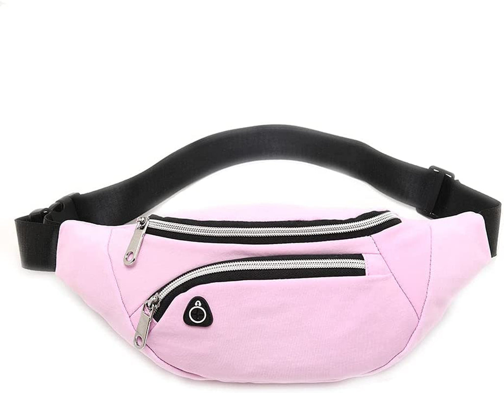 YUNGHE Waist Pack Bag for Men&Women - Fanny Pack for Workout Traveling Running.  YUNGHE 302)Pink  