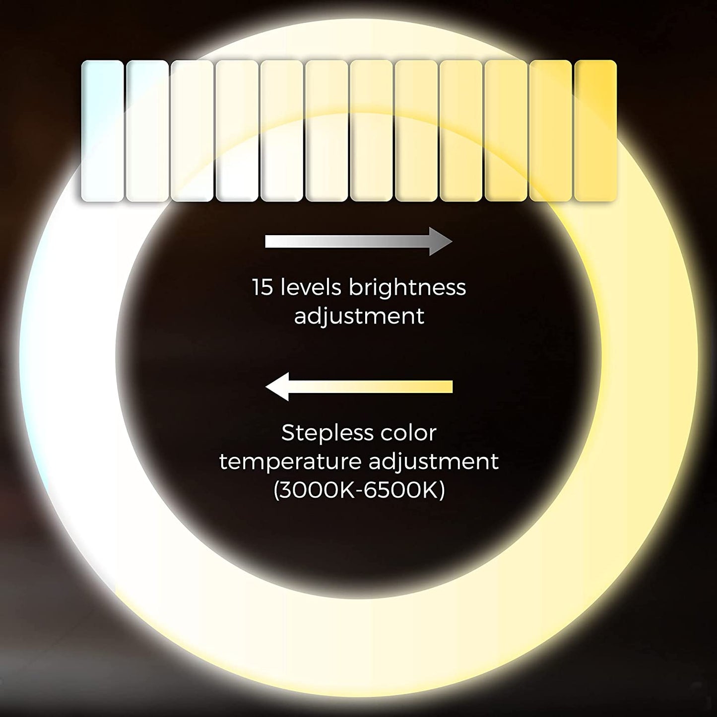 AGOGO 12'' LED Ring Light with Tripod Stand and Phone Holder, 24W High Power LED Bulb,Selfie Halo Light for Photography/Makeup/Vlogging/Live Streaming  Guangzhou Shanyuan Maoyi Youxian Gongsi   