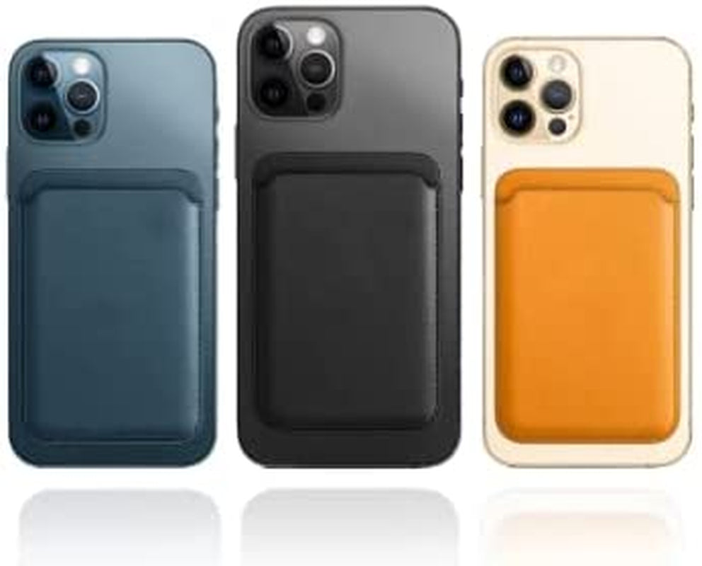 Lacase Magnetic Card Wallet Holder with Magsafe for Iphone 14 / 13 / 12 Series, (Black)…  Lacase   