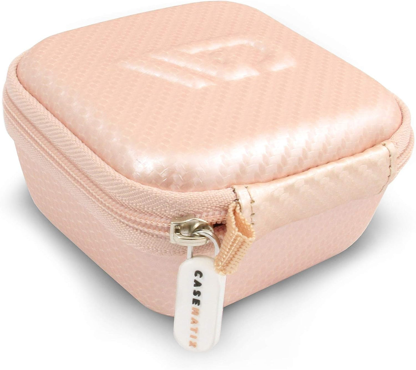 CASEMATIX Travel Case Compatible with Beats Powerbeats Pro Wireless Earbuds - Rose Gold Case Only  CASEMATIX   