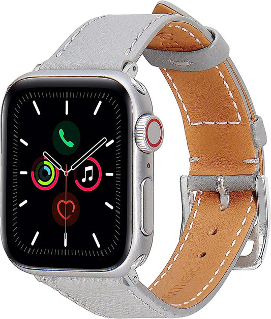 Heyon Women Leather Band Compatible with Apple Watch 38Mm 40Mm 42Mm 44Mm,Genuine Leather Watch Band for Iwatch  Heyon   