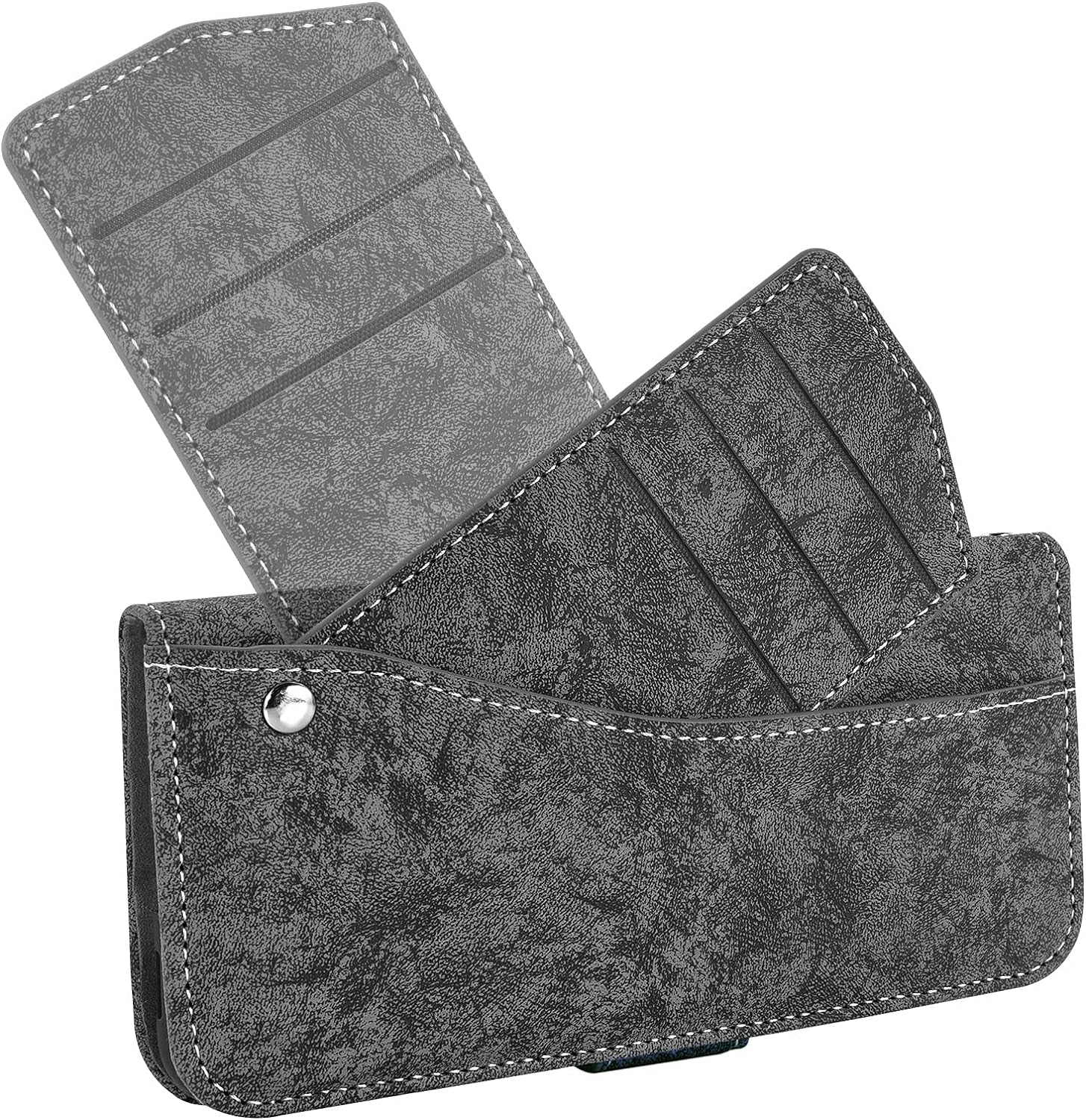 Asuwish Compatible with LG G8 Thinq Wallet Case Tempered Glass Screen Protector Card Holder Stand Kickstand Cell Accessories Leather Phone Cases for LGG8 Thin Q G 8 LG8 G8Thinq Lgg8Thinq 8G Black  Asuwish   