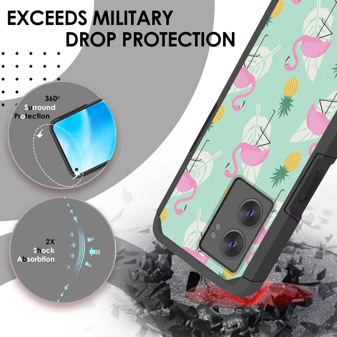 Hrwireless Compatible for Oneplus Nord N300 5G Phone Case Cover, Heavy Duty (Magnetic Mount Friendly) Series with Premium Minimalistic Design for Accidental Drops for Men Women Girls Boys  HRWireless   