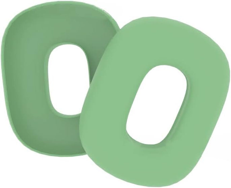 Replacement Soft Silicone Earpads Internal Ear Pads Cushions Protectors Covers Accessories Compatible with Apple Airpods Max Headphones (Green)  CONVELIFE   