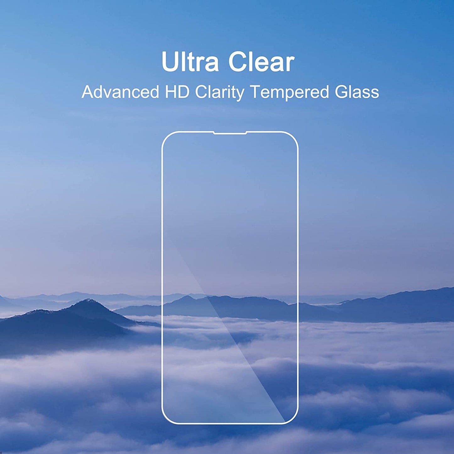 Ailun Glass Screen Protector for Iphone 14/14 Pro [6.1 Inch] Display 3 Pack Tempered Glass, Sensor Protection, Dynamic Island Compatible, Case Friendly  Ailun   