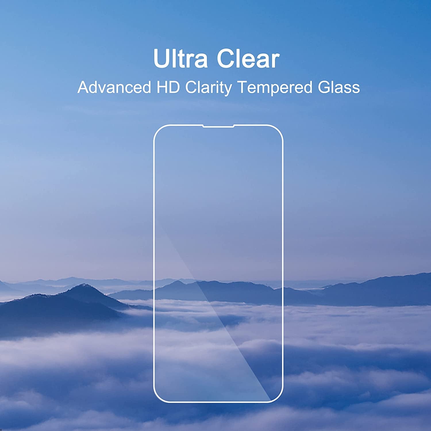 Ailun Glass Screen Protector for Iphone 14/14 Pro [6.1 Inch] Display 3 Pack Tempered Glass, Sensor Protection, Dynamic Island Compatible, Case Friendly  Ailun   