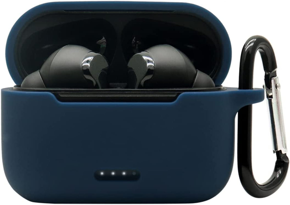 Claiol Silicone Case for TOZO NC2, Premium Shockproof Protective TOZO NC2 Case Cover with Keychain. (Black)  CLAIOL Midnight Blue  