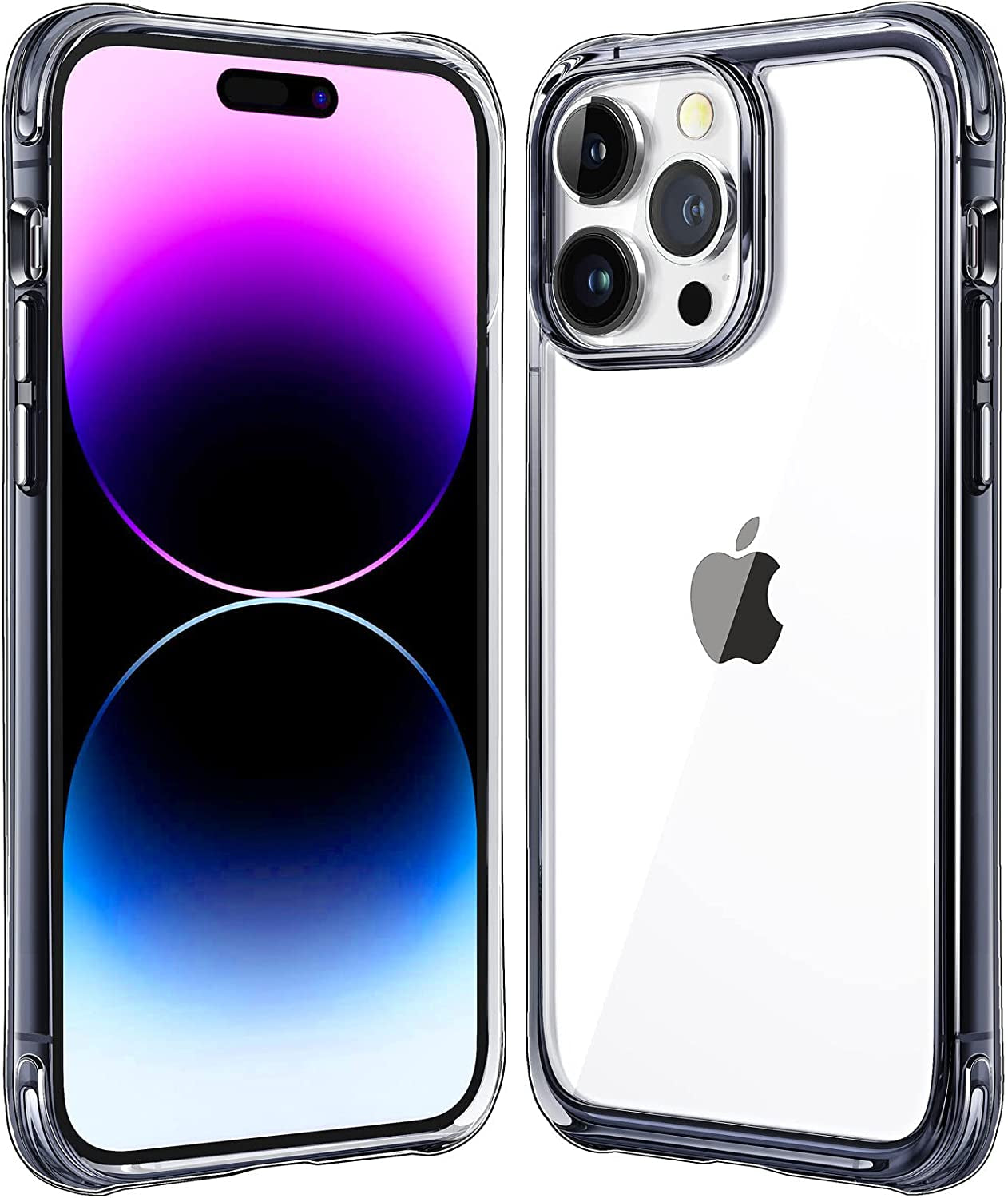 Mkeke for Iphone 14 Pro Case, [Military Grade Protection] [Not Yellowing] Shockproof Phone Case for Apple Iphone 14 Pro 2022 - Black  Shenzhen Make Technology Company Limited   