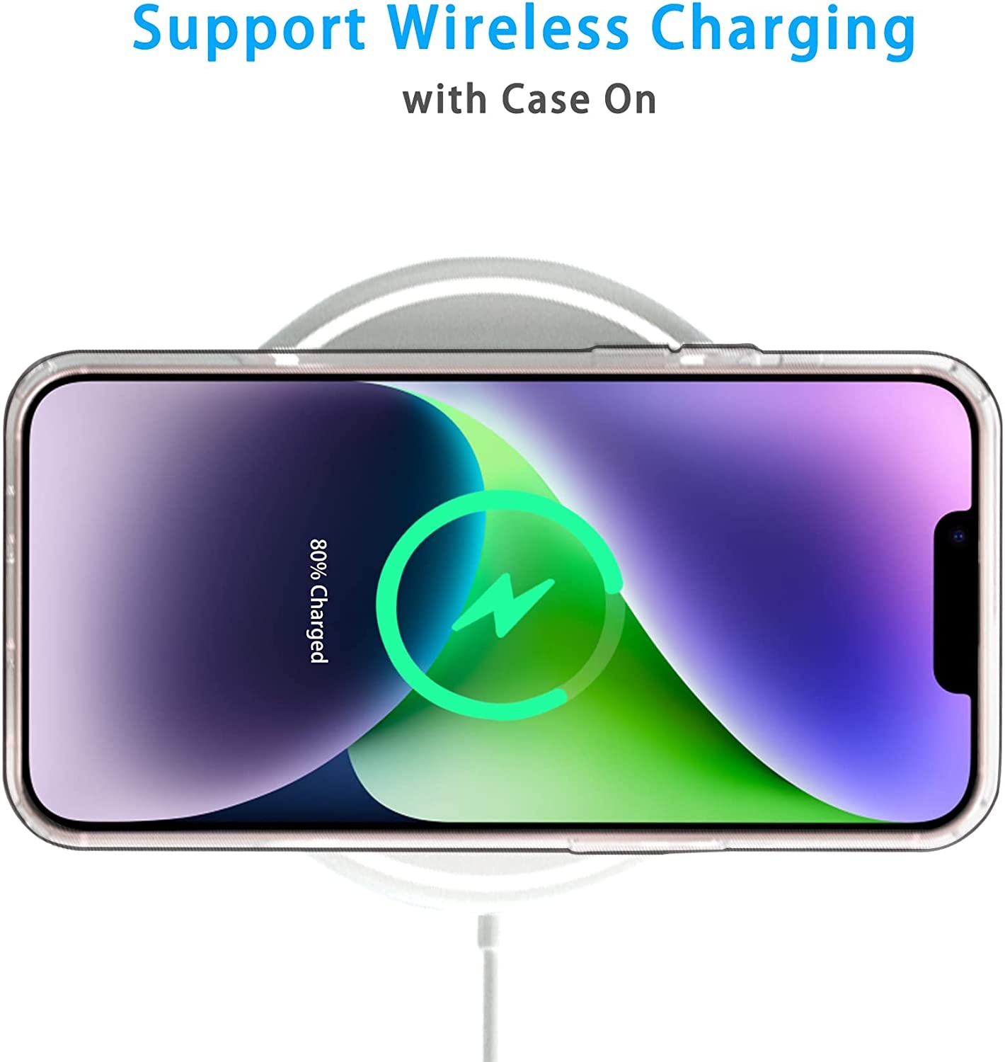 Jjgoo Compatible with Iphone 14 Case Clear, Soft Shockproof Protective Slim Thin Phone Bumper Cover Transparent Phone Case for Iphone 14-6.1 Inch 2022  JJGoo   