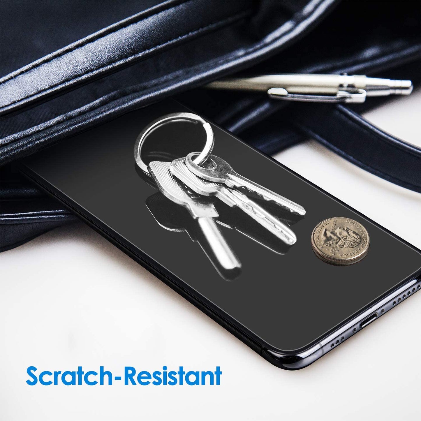 Jetech Screen Protector for Iphone 11 Pro, Iphone Xs and Iphone X 5.8-Inch, Tempered Glass Film, 2-Pack  JETech   