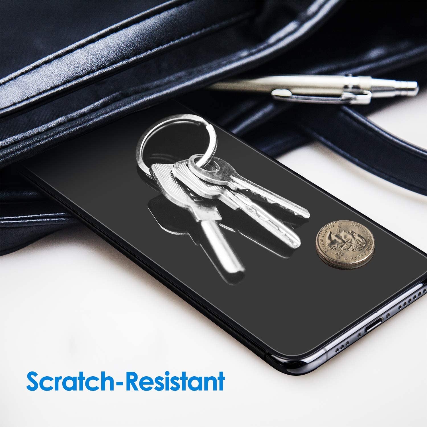 Jetech Screen Protector for Iphone 11 Pro, Iphone Xs and Iphone X 5.8-Inch, Tempered Glass Film, 2-Pack  JETech   