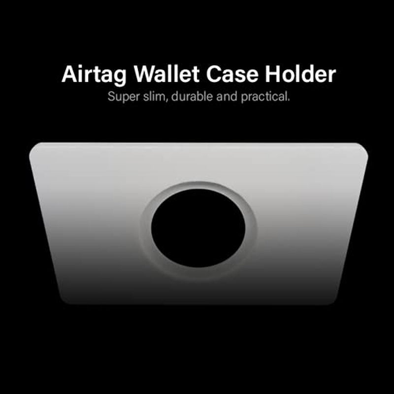Airtag Wallet Case Holder - Ultra Thin, Durable, Lightweight Card Case for Wallets, Purses and Handbags (Made in USA)  Generic   