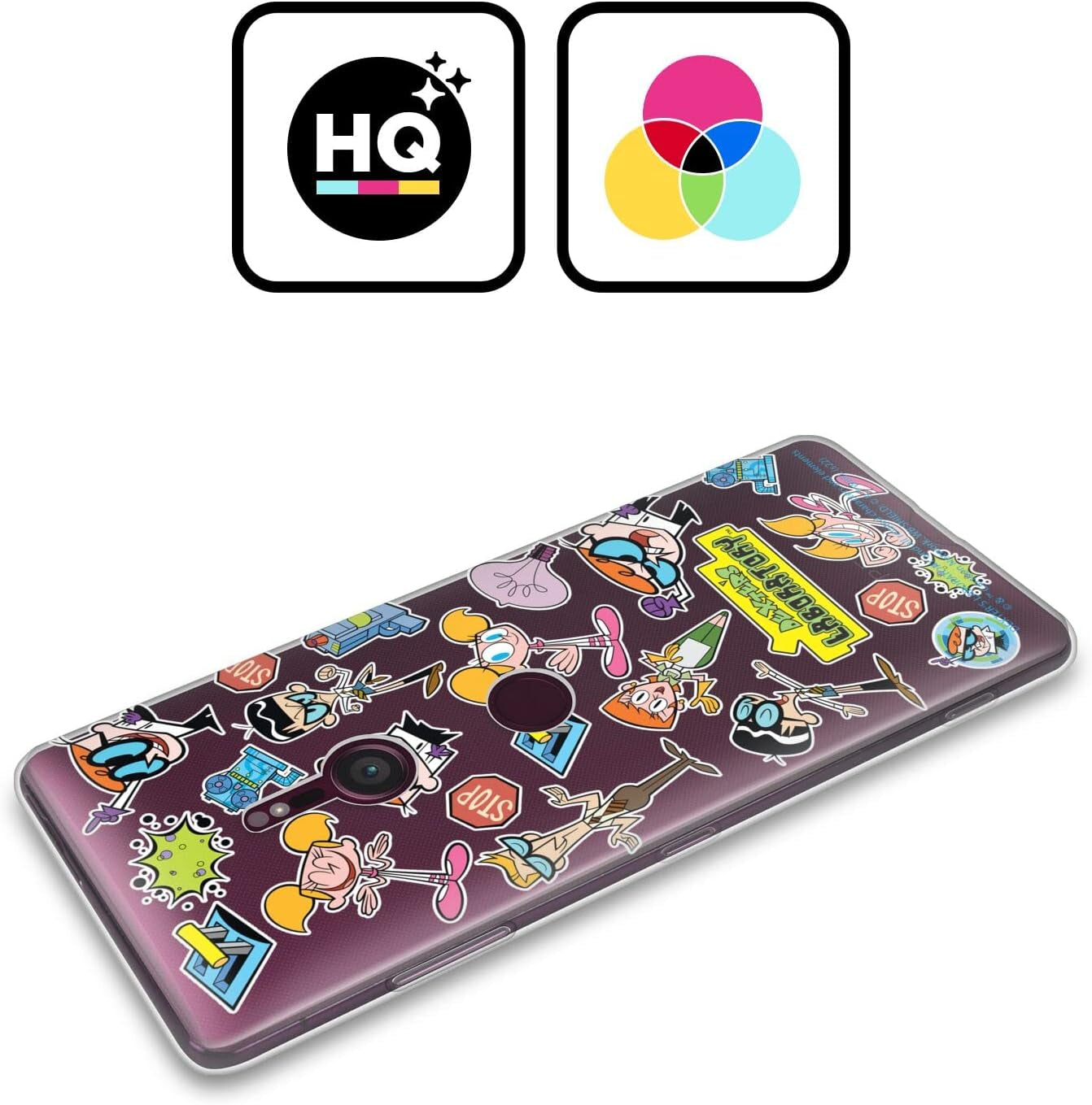 Head Case Designs Officially Licensed Dexter'S Laboratory Icons Graphics Soft Gel Case Compatible with Sony Xperia Pro-I  Head Case Designs   