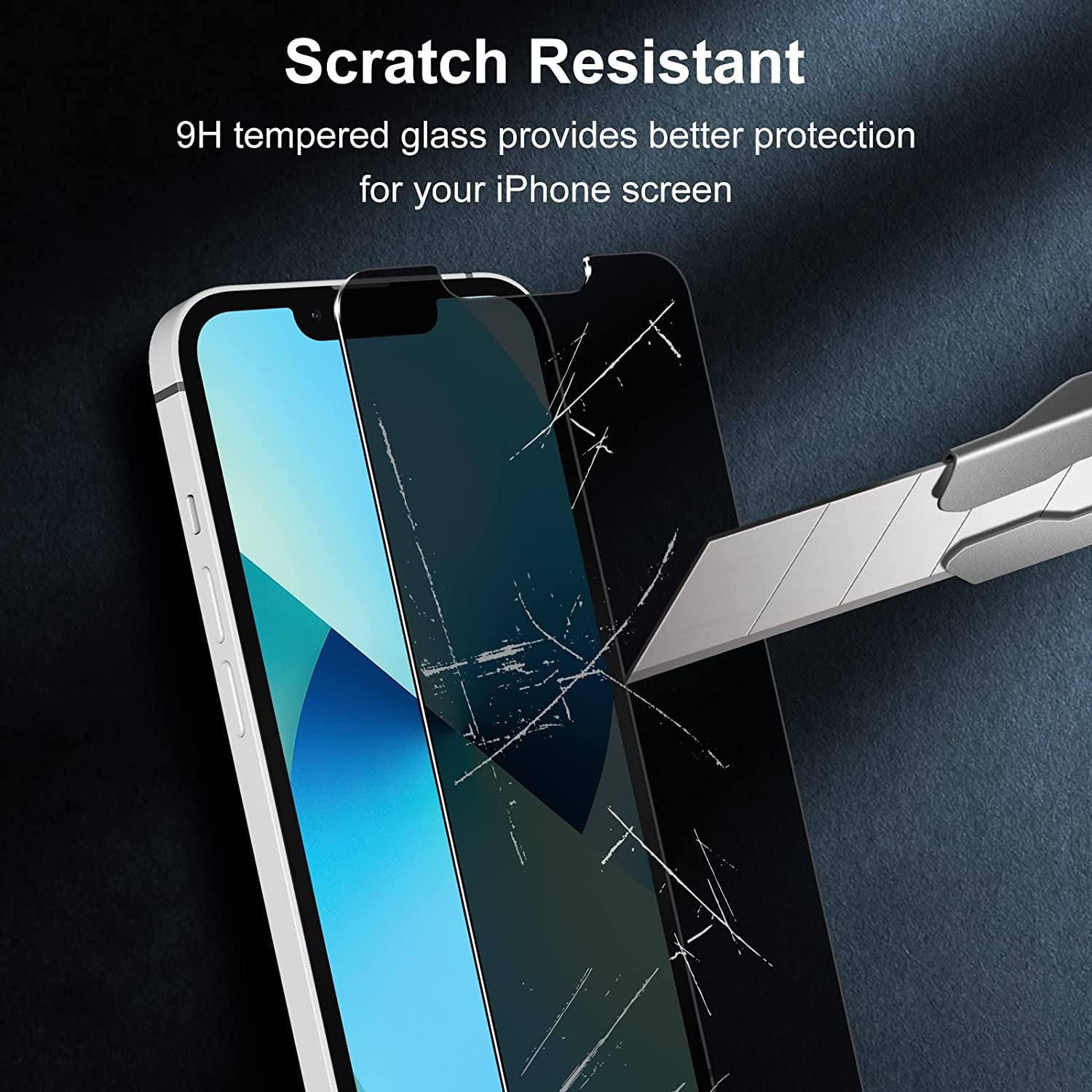 WHPXJY [2 Pack] Iphone 13/Iphone 13 Pro/Iphone 14 Privacy Screen Protector, Anti-Spy Tempered Glass Film for Iphone 13/13 Pro, Touch Sensitive, Bubble Free, Case Friendly, with Easy Alignment Tool  Crworld   