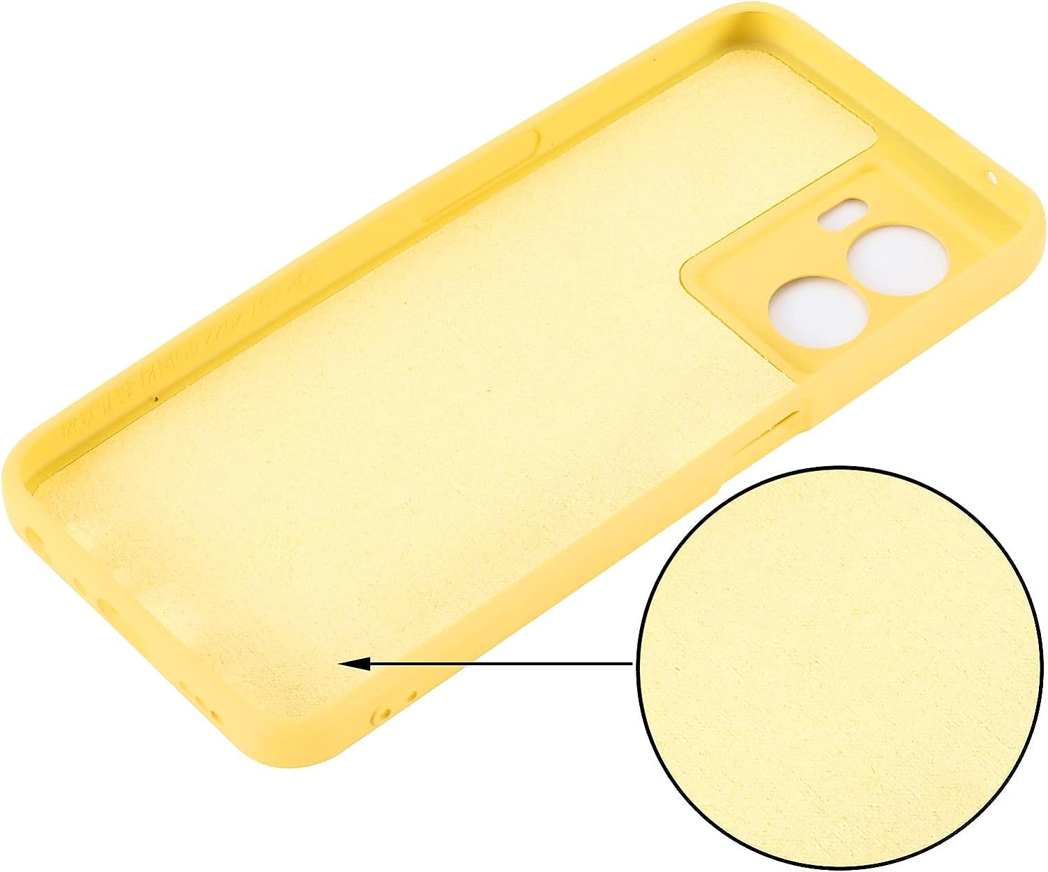 DAMONDY Case for Oneplus Nord N300,Oneplus Nord N300 5G Case, Soft Silicone Gel Rubber Slim Soft Full Body Protection Bumper Cases Case for Oneplus Nord N300 5G -Yellow  DAMONDY   