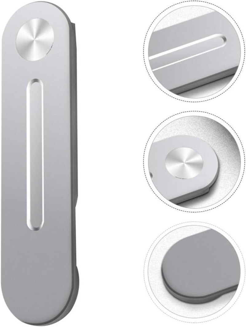 POPETPOP Pc Stand Laptop Extension Bracket - Side Mount Clip on Monitor Magnetic Laptop Phone Stand, Laptop Phone Holder Magnetic for Office or Portable Laptop Stand  POPETPOP   