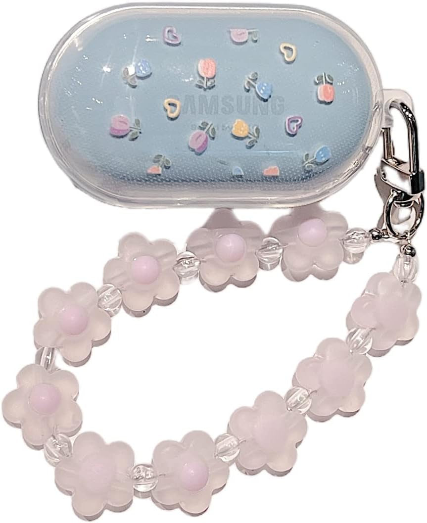 CASEVERSE Case for Samsung Galaxy Buds plus (2020) /Galaxy Buds (2019), Protective Hard Cover Skin with Keychain Carabiner Support Wireless Charging  CASEVERSE   