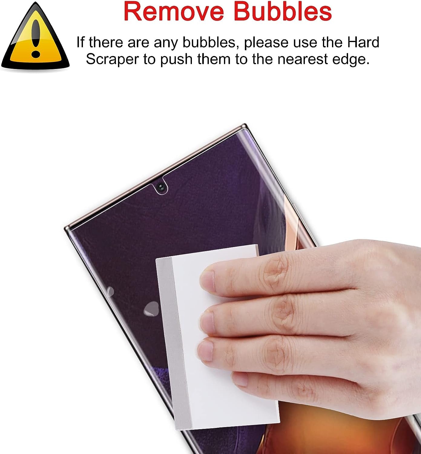 [4 Pack] OMOTON Screen Protector Compatible with Samsung Galaxy Note 20 Ultra - TPU Film Screen Protector for Galaxy Note 20 Ultra 6.9 Inch, 2020 [High Definition] [Bubble Free] [Anti-Scratch] [Anti-Fingerprint]  OMOTON   