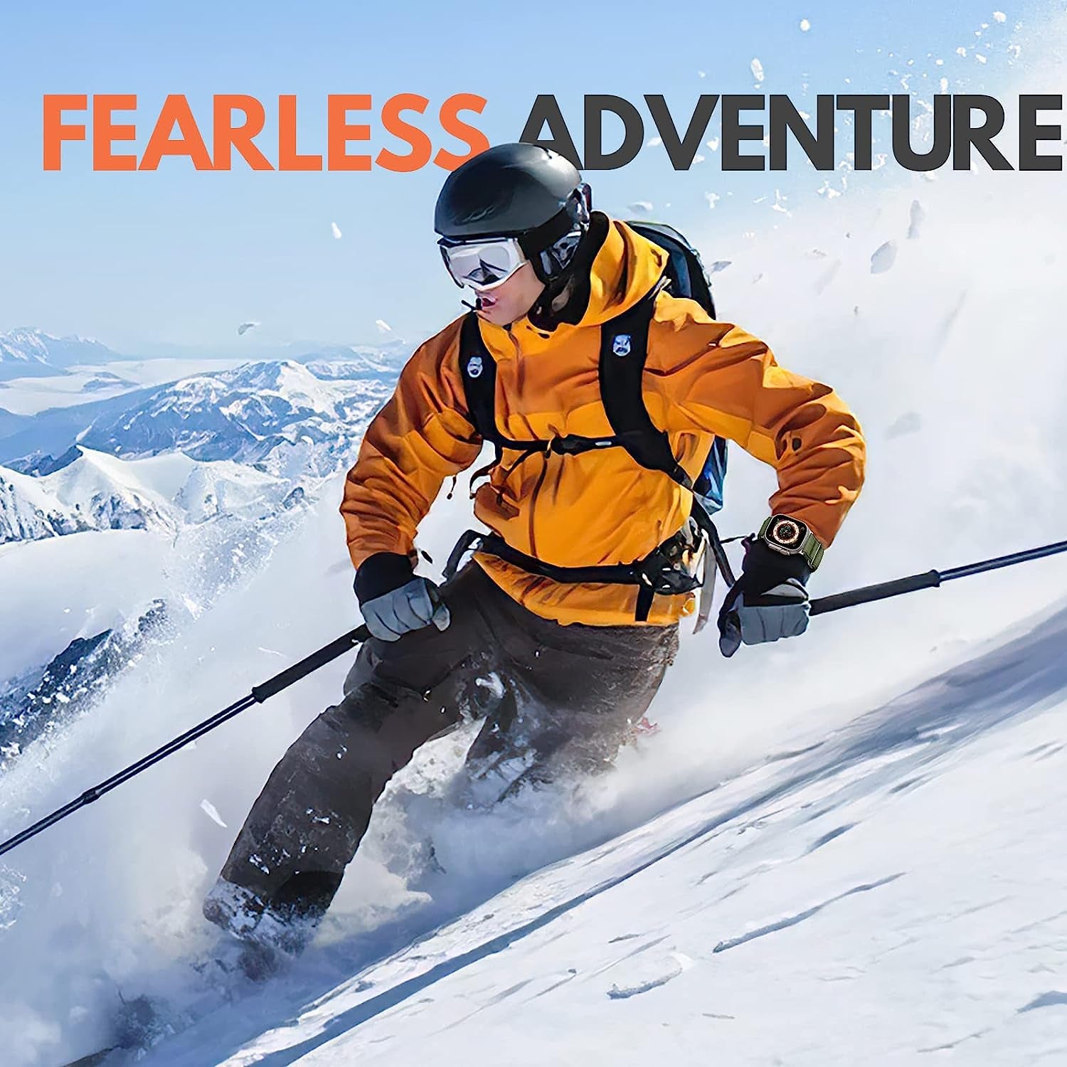 Daqin Rugged Nylon Tactical Band Compatible with Apple Watch Band 49Mm 44Mm 45Mm 42Mm for Men, Adjustable Woven Durable Sport Wristband for Apple Watch Ultra Band Iwatch Series 8 7 6 5 4 3 2 1 SE  Xuchangjiansenshangmaoyouxiangongsi   