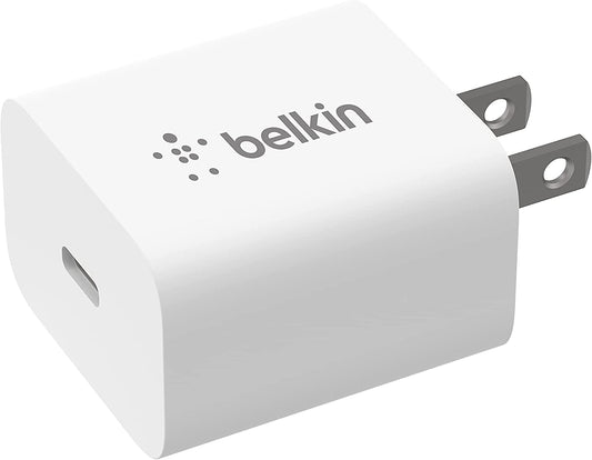 Belkin 20 Watt USB C Wall Charger - USB Type C Charger Fast Charging for Apple Iphone 14, 14 Pro, 14 Pro Max, 13, 13 Pro, 13 Pro Max, Galaxy S21 Ultra, Ipad, Airpods & More - USBC Charger (1-Pack)  Shenzhen Aoda Power Technology Co., Ltd.   