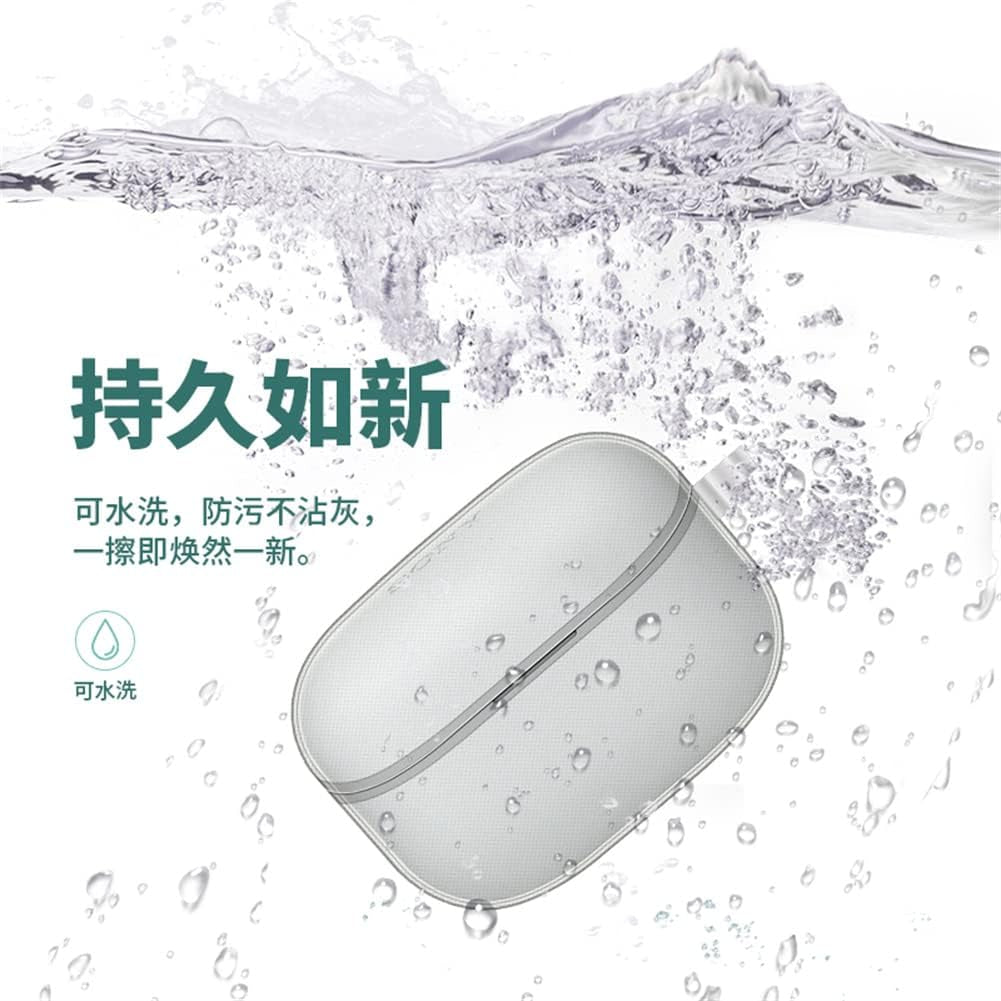 2 Pack Soft TPU Protective Clear Case Cover Compatible with Sony Linkbuds S WF-LS900N Earbuds, Protective Skin Sleeve with Key Chain (Transparent)  DAYJOY   