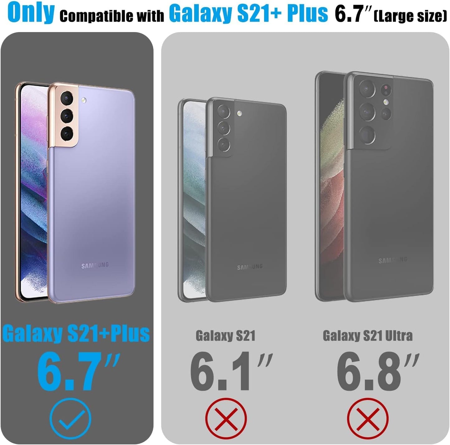 Esdot for Samsung Galaxy S21 plus Case,Military Grade Passing 21Ft Drop Test,Rugged Cover with Fashionable Designs for Women Girls,Protective Phone Case for Galaxy S21 plus 6.7" Colorful Painting  Esdot   