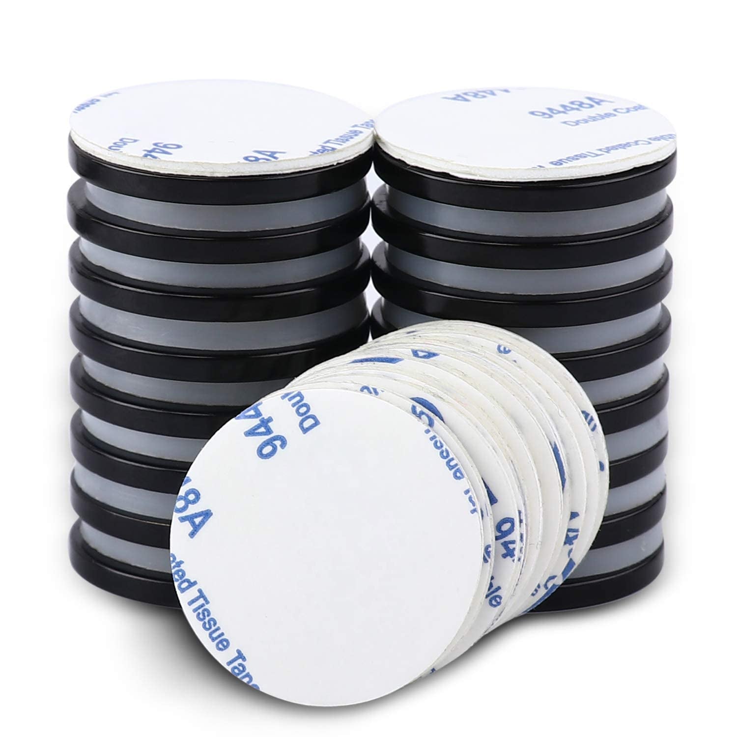 LOVIMAG Super Strong Neodymium Disc Magnets,Powerful Permanent Rare Earth Magnets with Epoxy Coating for Fridge, Scientific, Craft,Office Etc,1.26 Inch X 1/8 Inch,16 Pack  LOVIMAG   