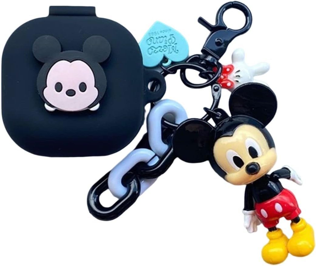 CASEVERSE Cases for Samsung Galaxy Buds2 Pro/Buds 2/Buds Pro/Buds Live with Pendant, Cute Silicone Anime Cartoon Shockproof Cover for Girls Boys Teens  CASEVERSE   