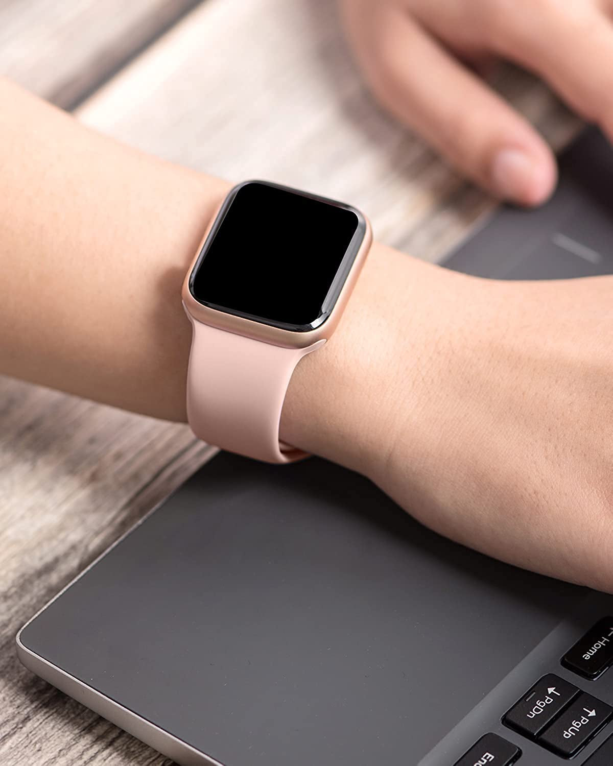 14 Pack Watch Bands Compatible with Apple Watch Band 38Mm 40Mm 41Mm 42Mm 44Mm 45Mm for Women Men, Soft Silicone Waterproof Sport Strap Replacement Wristbands for Iwatch Bands Series 8 7 6 5 4 3 2 1 SE  Bravely klimbing   