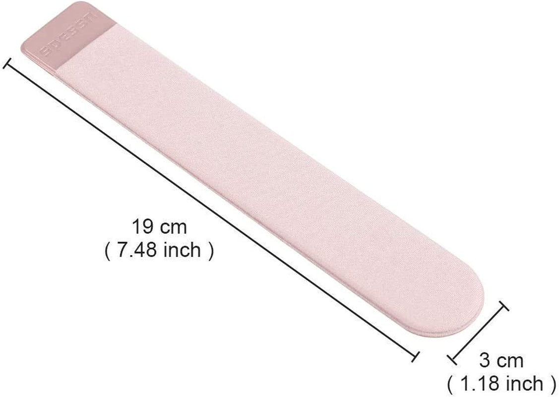 Spessn Compatible for Pencil Holder Sticker, Elastic Lycra Stylus Pocket Ipad Screen Pen Protective Pouch Adhesive Sleeve for Pencil - Rose Gold  Spessn   