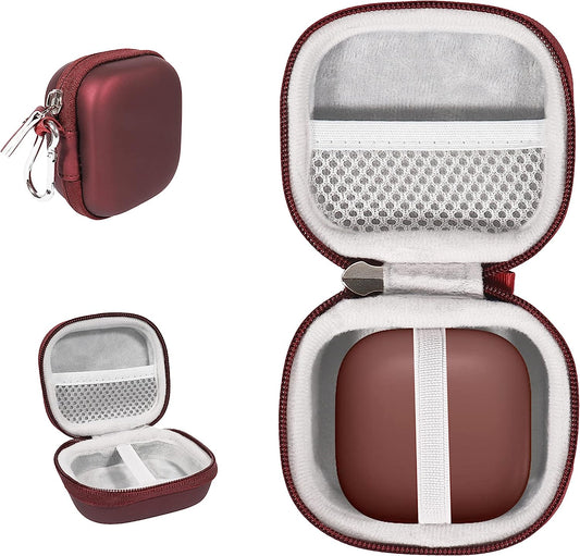 Alltravel Earbuds Case for Beats Fit Pro - True Wireless Noise Cancelling Earbuds (Dark Red)  alltravel   