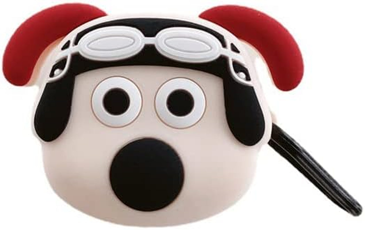 Case Compatible with Samsung Galaxy Buds 2 Case (2021)/ Galaxy Buds Pro (2021)/Galaxy Buds Live (2020)/Buds2 Pro Case (2022), Cartoon Anime Silicone Protective Cute Cover for Women Smart Donkey  KIRDEIVY Cute Dog Galaxy Buds 2/Pro/Live 