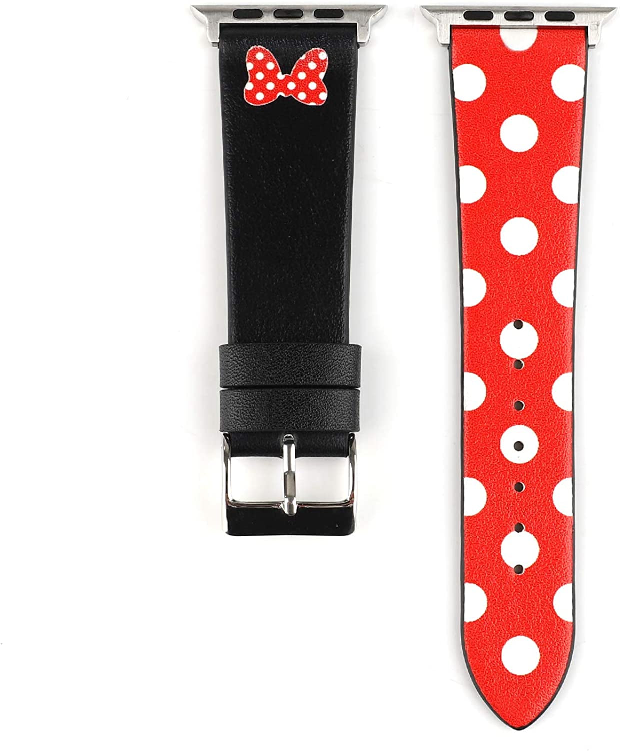 WONMILLE Compatible with Apple Watch Band 38Mm 40Mm 41Mm Women, Leather Replacement Strap with Stainless Steel Clasp for Apple Watch Iwatch Bands SE 8 7 6 5 4 3 2 1  WONMILLE   