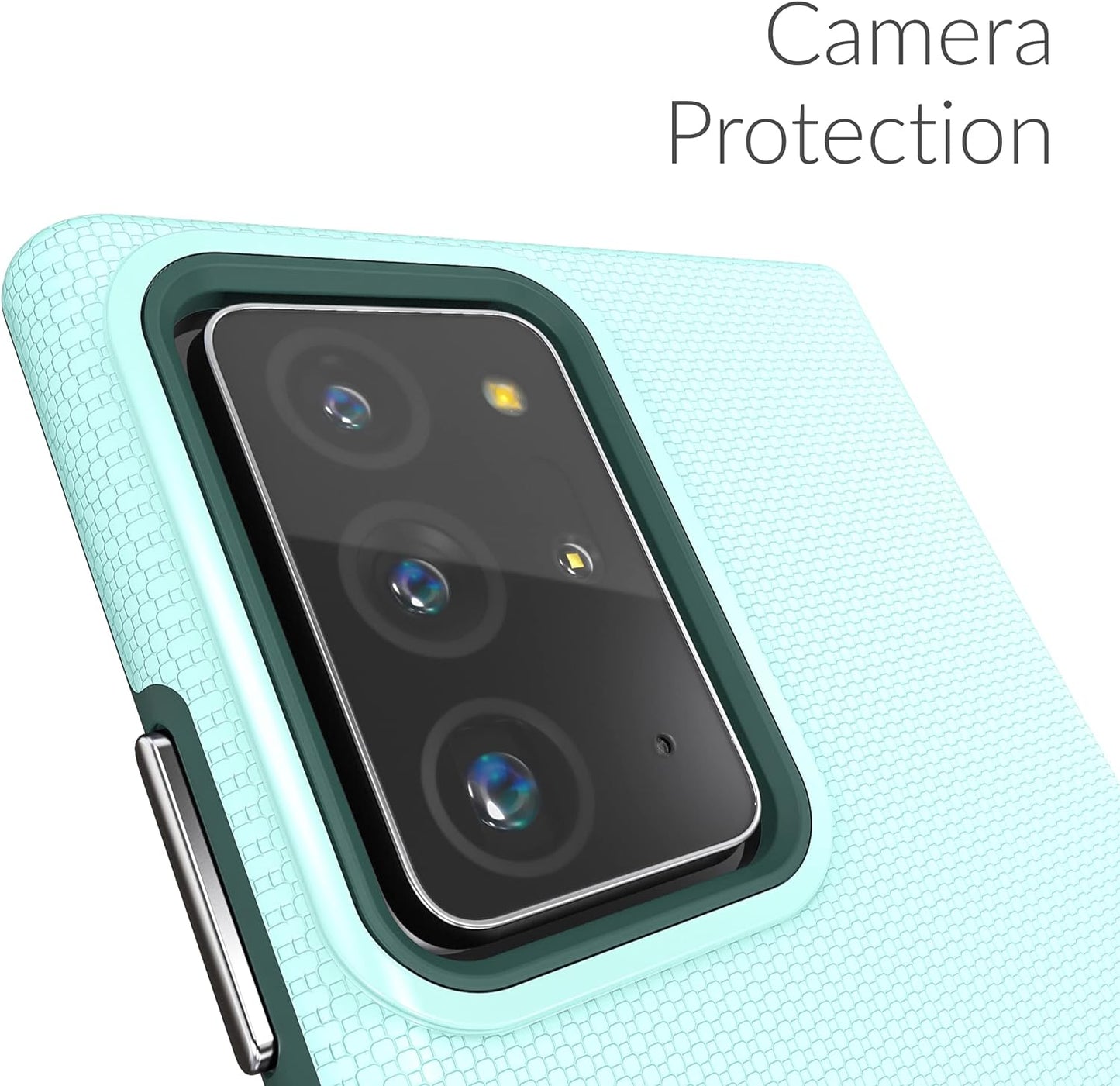 Crave Dual Guard for Galaxy Note 20 Ultra Case, Shockproof Protection Dual Layer Case for Samsung Galaxy Note 20 Ultra - Aqua  Crave   