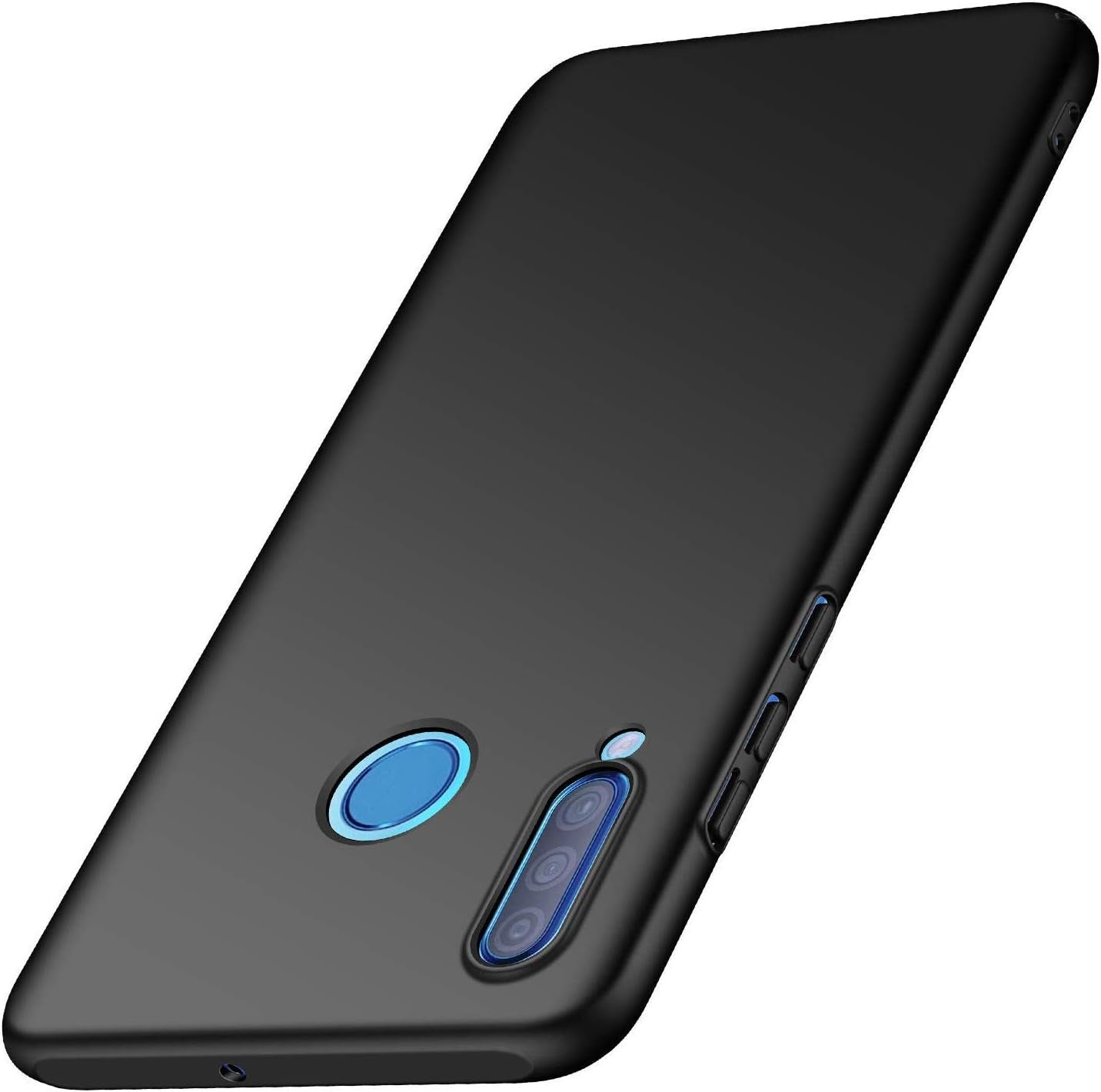 Winpromise Phone Case for Huawei P30 Lite Case [Anti-Scratch] [Durable Premium Plastic] [Ultra Thin] [Silky Feel] Slim Protective Hard Cover for Huawei P30 Lite (Black)  Winpromise   