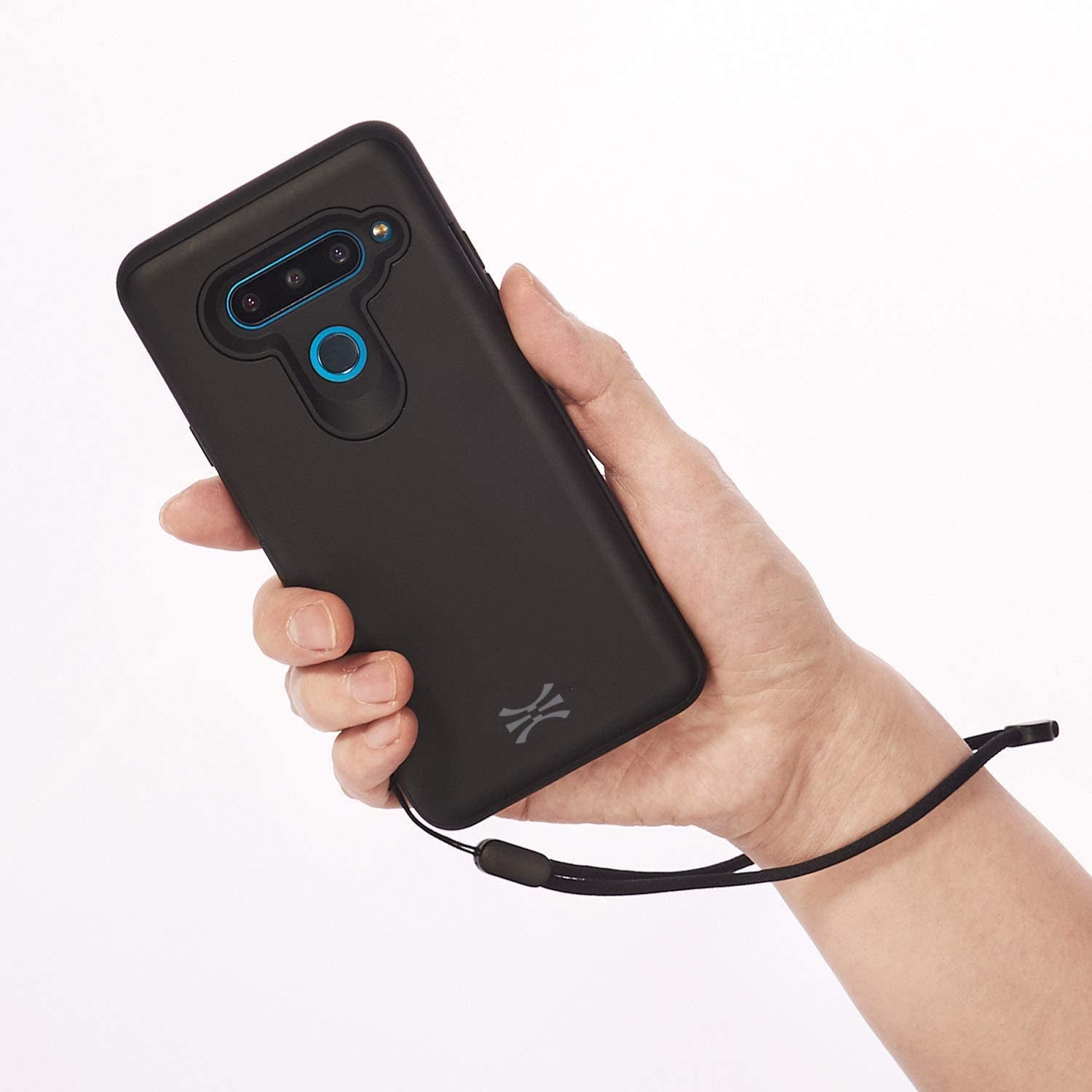 TORU CX PRO Case for LG V40 Thinq, with Card Holder | Slim Protective Cover with Hidden Credit Cards Wallet Flip Slot Compartment Kickstand | Include Mirror, Strap, USB Adapter - Purple  iMODE   