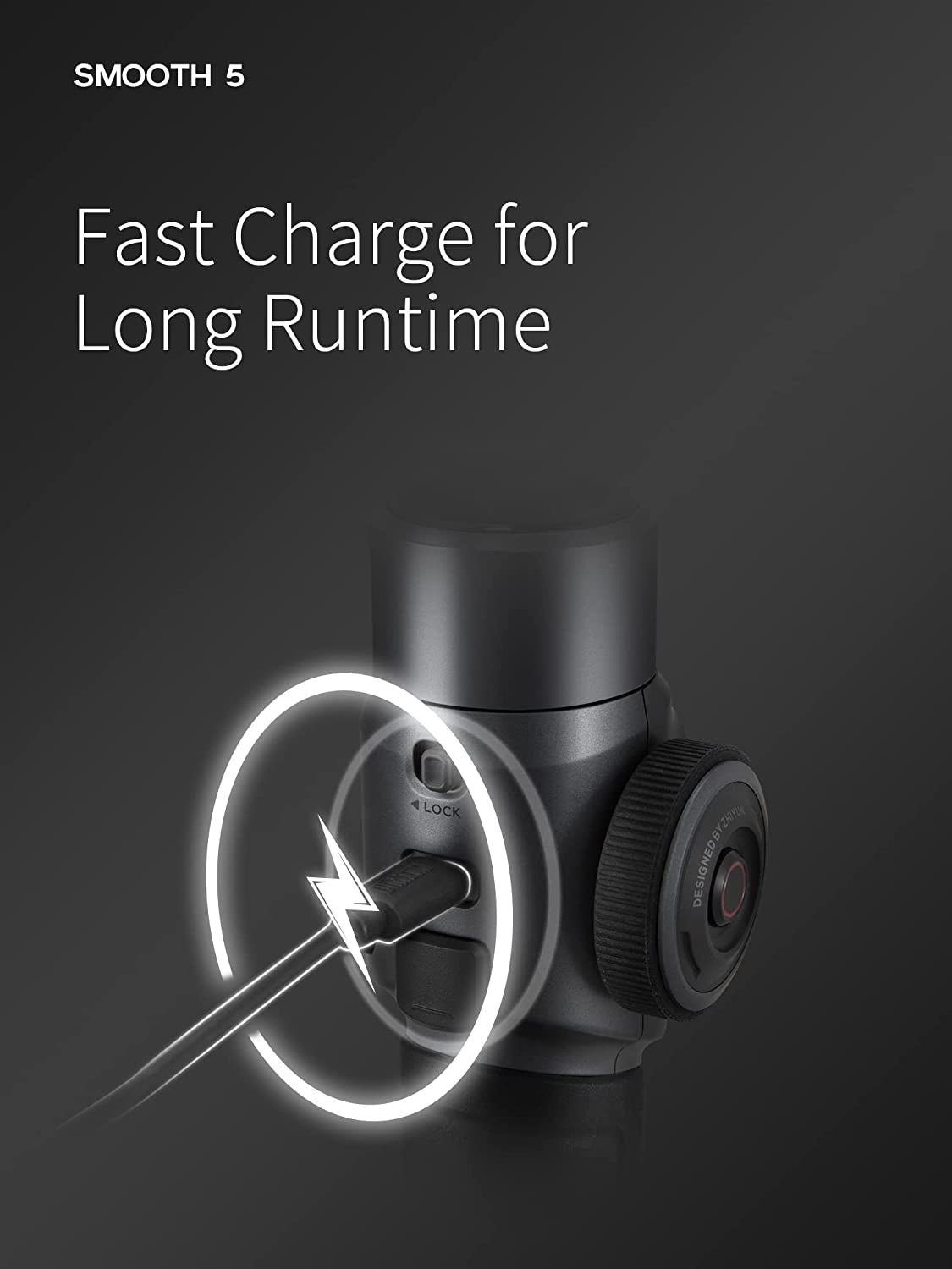 Zhiyun Smooth 5 Combo 3-Axis Handheld Gimbal Stabilizer for Smartphone Cell Phone Focus Pull & Zoom Capability for Iphone 13 12 11 X 8 7 6 plus Samsung Galaxy S21 Note 20 Ultra Google Pixel 6  zhi yun   