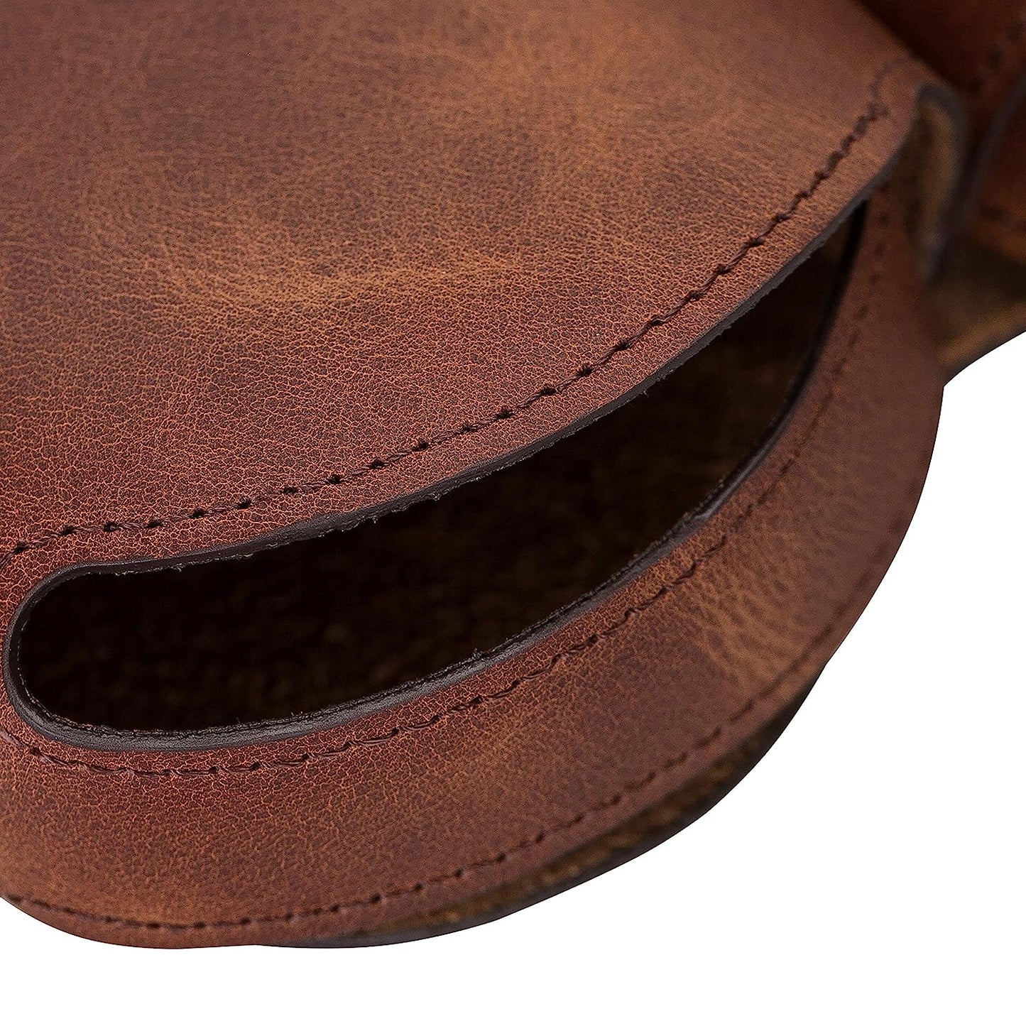 HARDISTON Airpods Max Case, Genuine Leather Handmade, Protective Premium Leather Ear Cup Covers, Soft-Slim Travel Carrying Case, Compatible for Airpods Max (Brown)  HARDISTON   