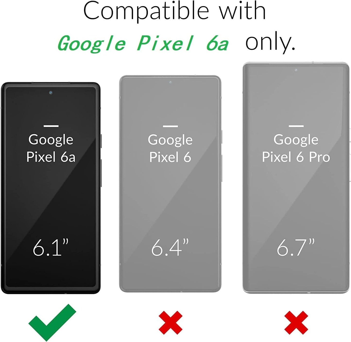 Jaorty Google Pixel 6A Case for Women with Card Holder 6.1" 5G 2022,Google Pixel 6A Phone Case with Strap,Crossbody Lanyard Cases with Credit Card Slots with Stand,Burgundy  Jaorty   