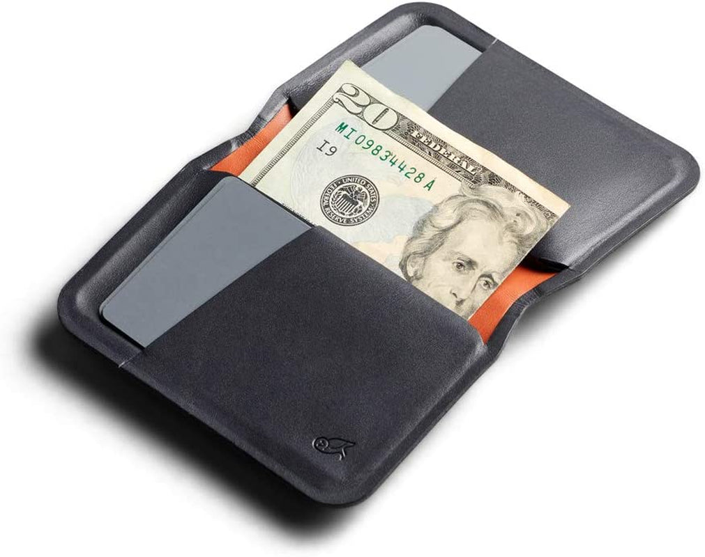 Bellroy Apex Slim Sleeve (Slim Bifold Leather Wallet, RFID Protected) - Onyx  Bellroy   